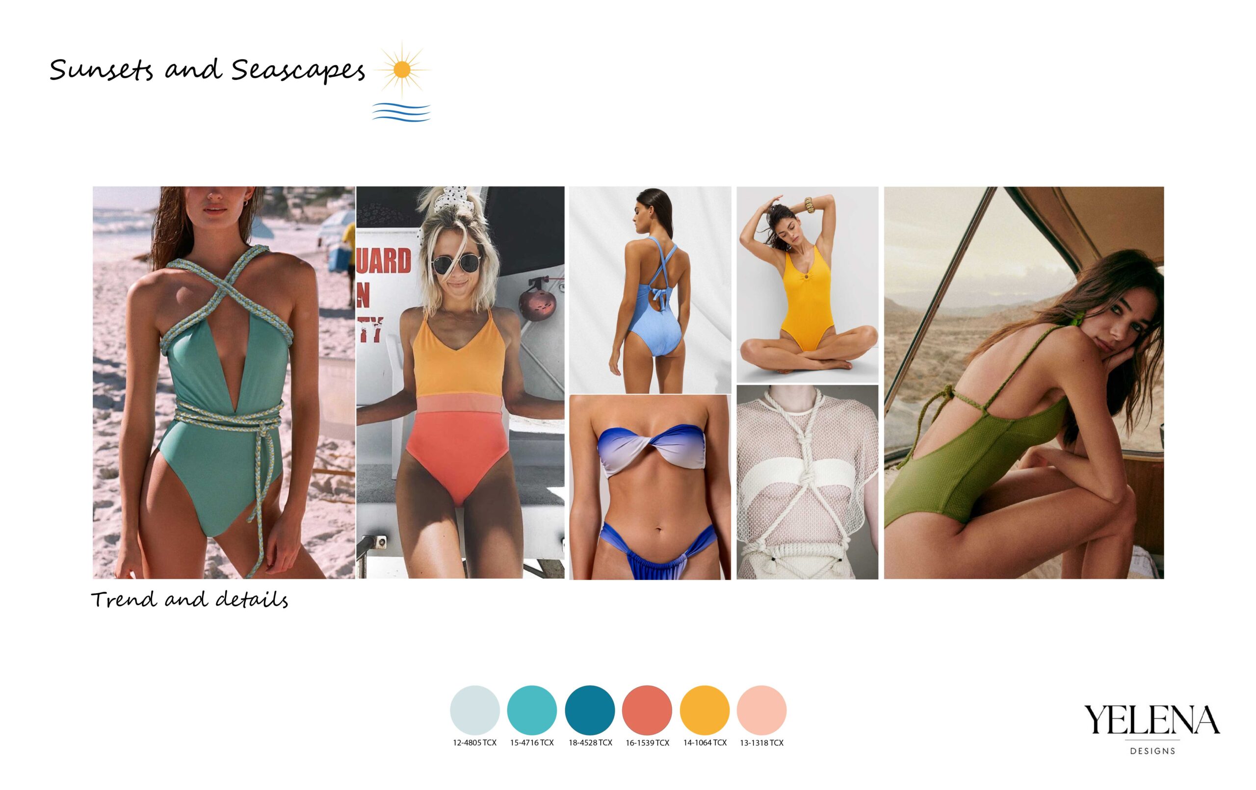 Sunsets and Seascapes Trend and details Board