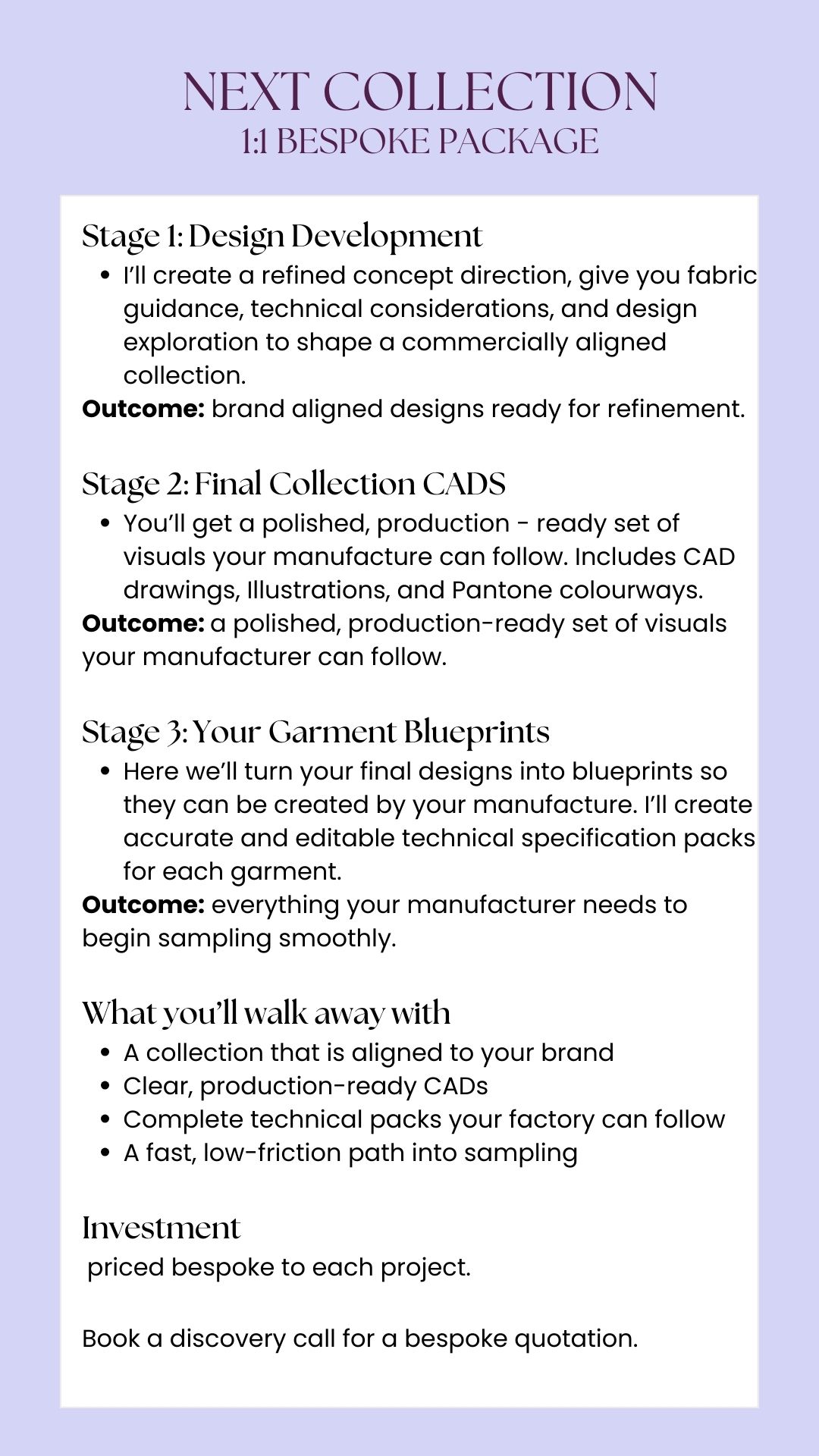 Next Collection project package