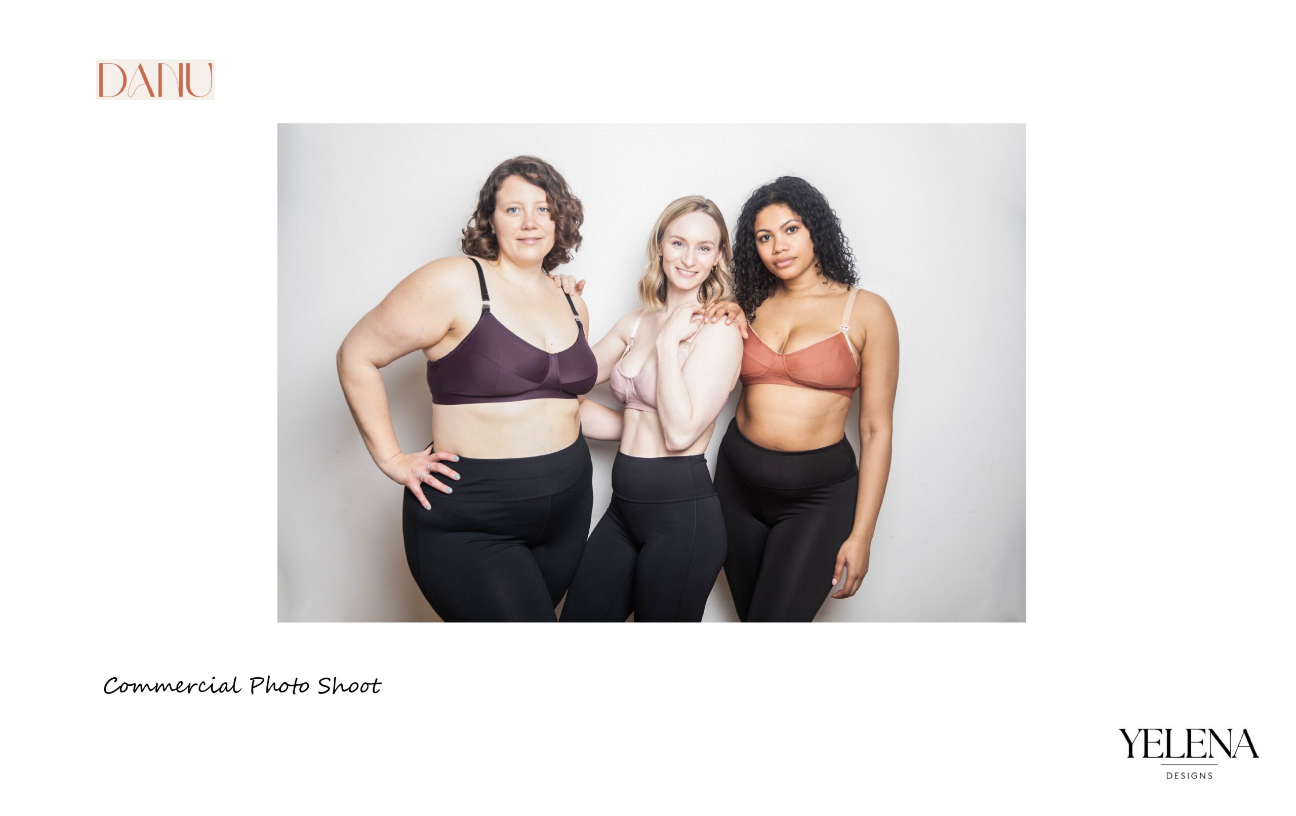 Nursing bra project photoshoot